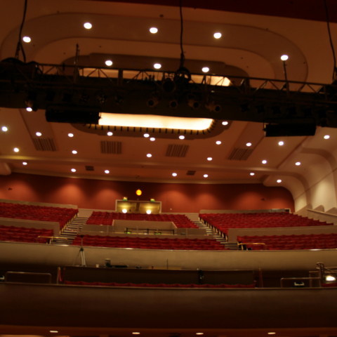 The Deco auditorium view from the stage