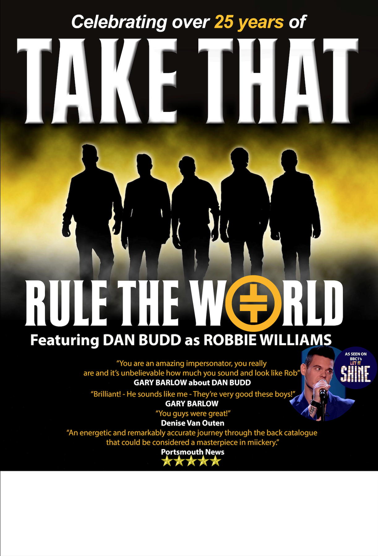 Rule the World UK’s No1 Take That tribute act The Old Savoy Home of The Deco Theatre Rule the World UK’s No1 Take That tribute act The Old Savoy Home of The Deco Theatre
