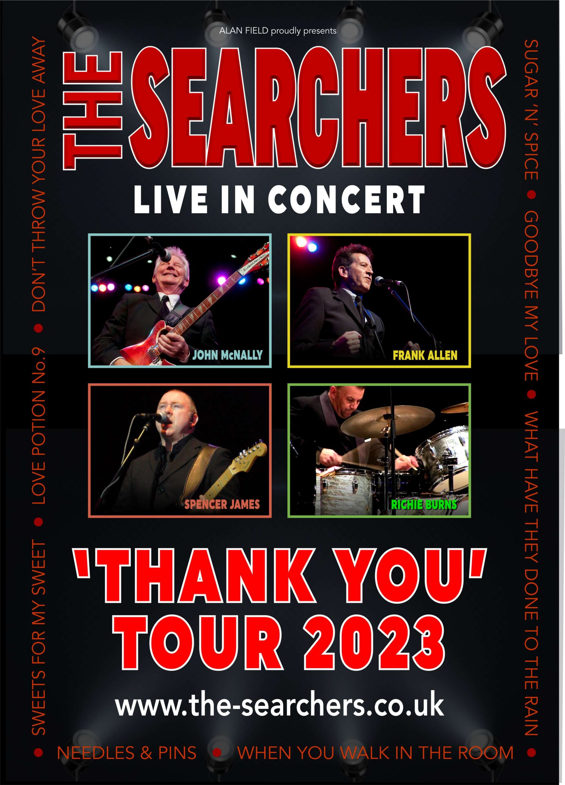 The Searchers Thank you Tour 2023 The Old Savoy Home of The Deco