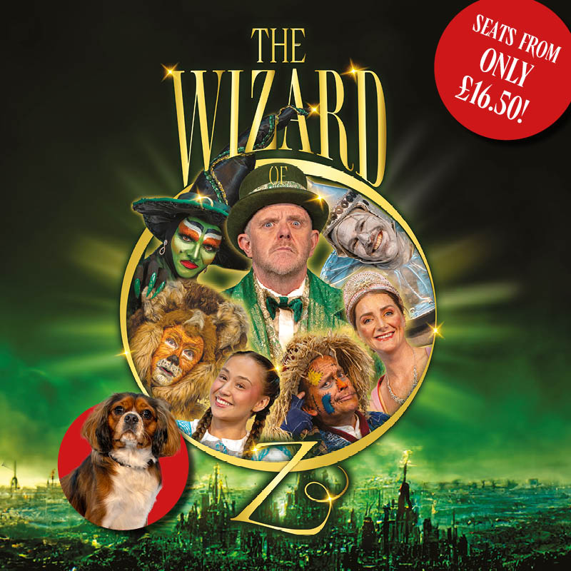 Wizard of Oz christmas panto cast image